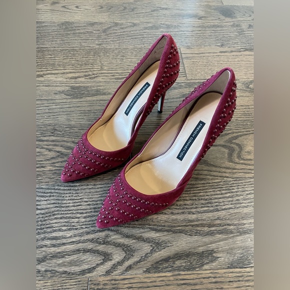 French Connection Burgundy Heels - Picture 7 of 7